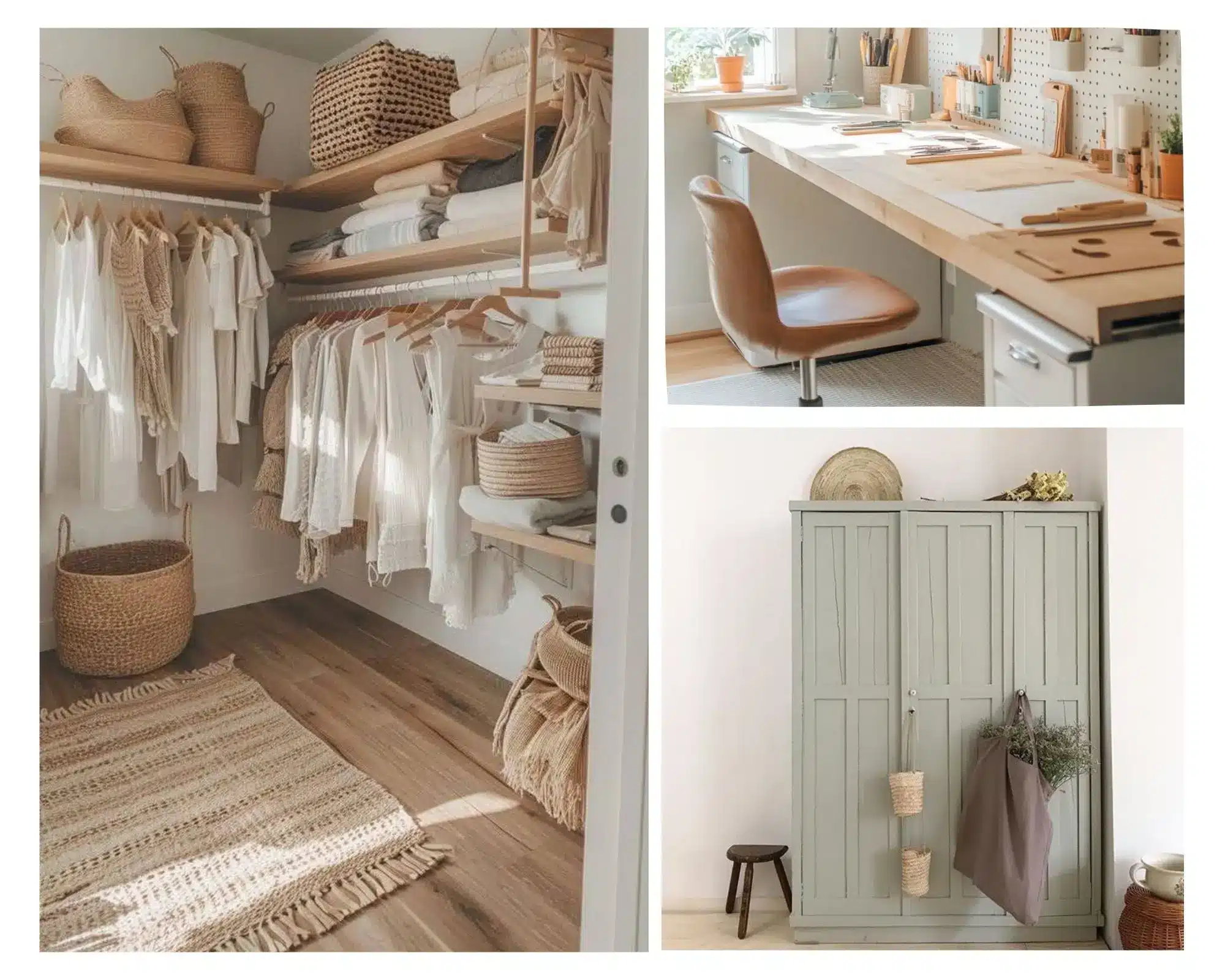 Alternatives Ikea DIY Alternative à Ikea en DIY avec un dressing, un bureau et une armoire parisienne de seconde main